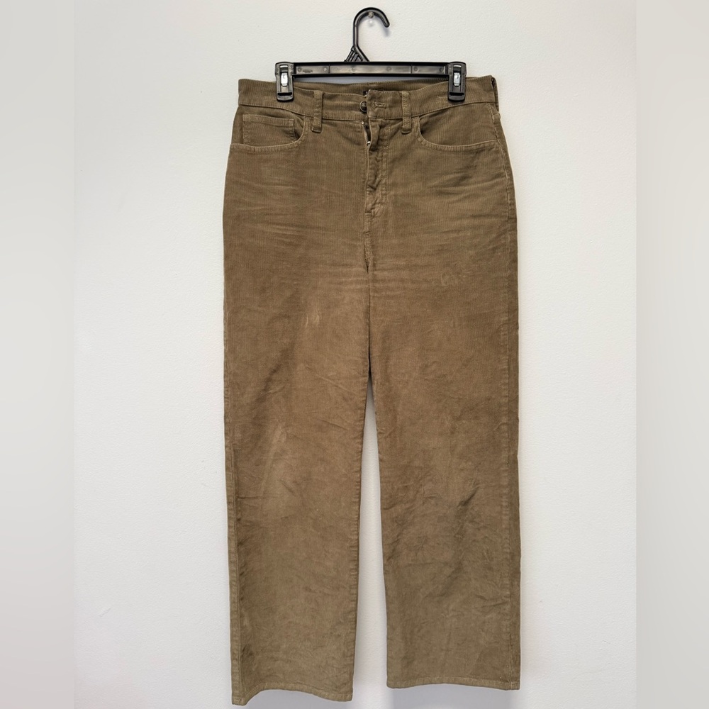 J. Crew Men's Corduroy Pants in Olive